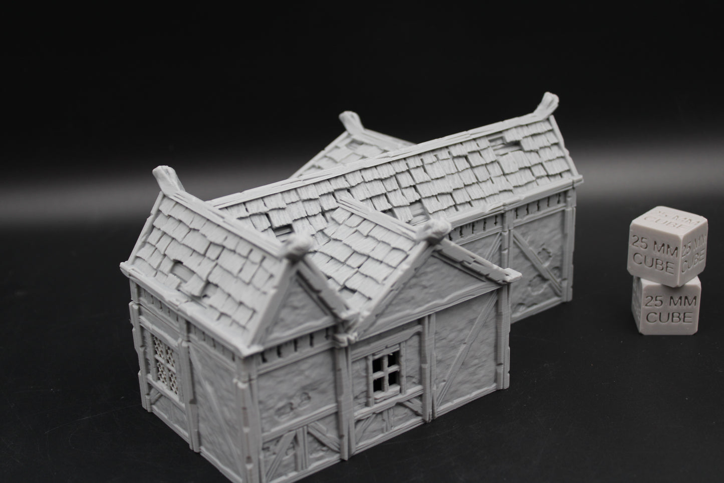 Tabletop Terrain Plaster Cob House 14of19 Town City Dnd RPG wargame skirmish 28-32mm