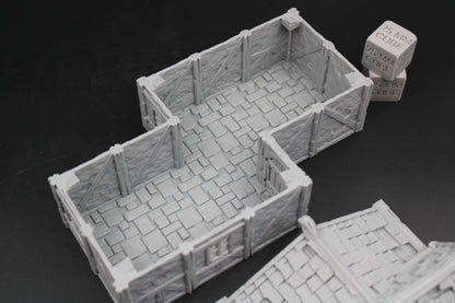 Tabletop Terrain Plaster Cob House 14of19 Town City Dnd RPG wargame skirmish 28-32mm