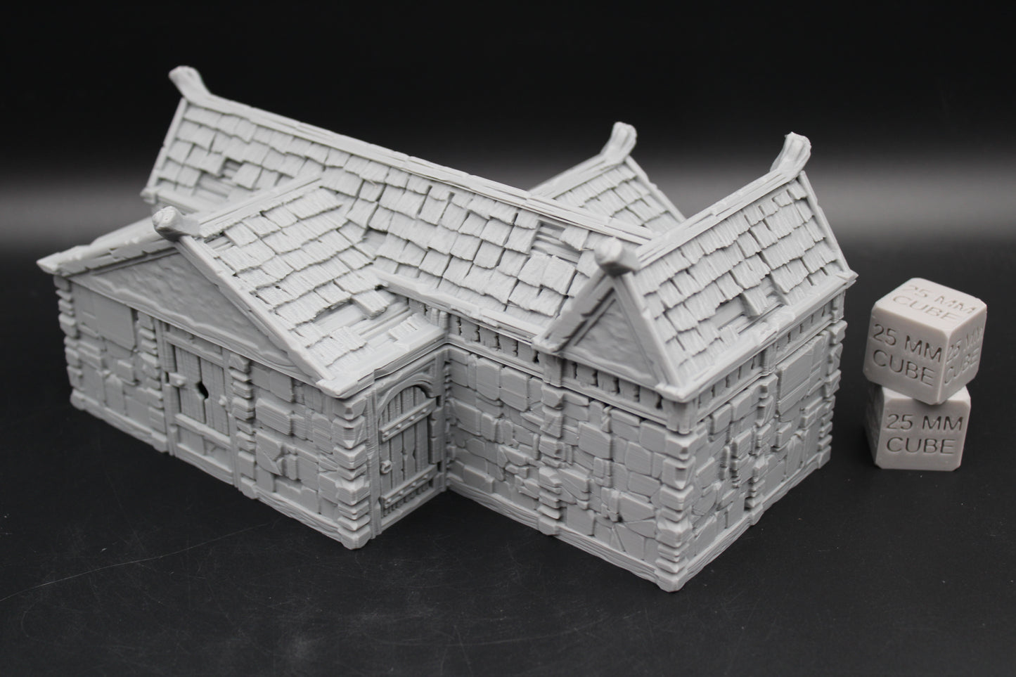 Tabletop Terrain Stone House 14of19 Town City Dnd RPG wargame skirmish 28-32mm