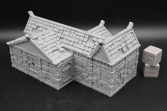 Tabletop Terrain Stone House 14of19 Town City Dnd RPG wargame skirmish 28-32mm