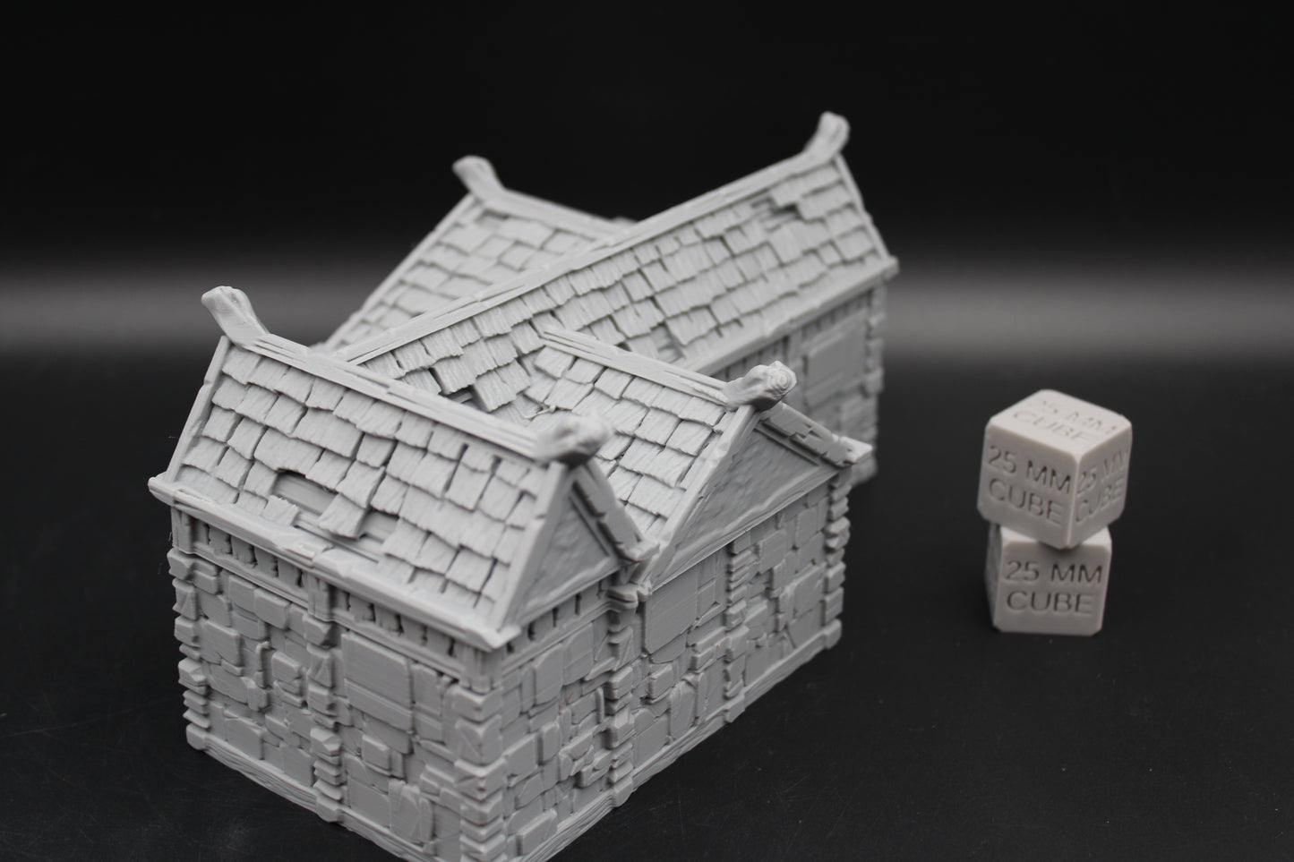 Tabletop Terrain Stone House 14of19 Town City Dnd RPG wargame skirmish 28-32mm