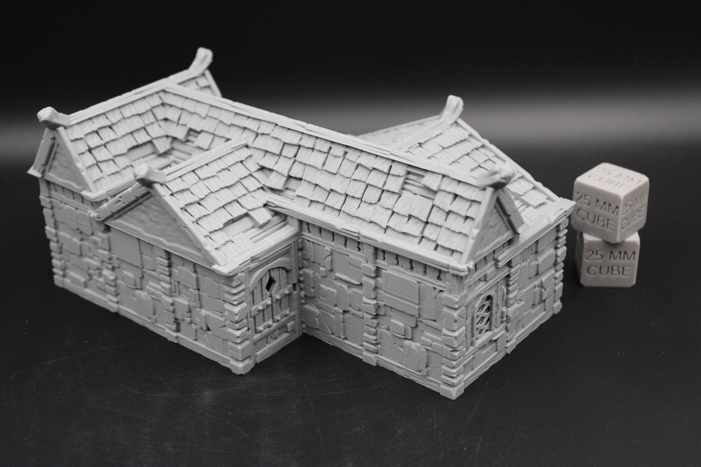 Tabletop Terrain Stone House 14of19 Town City Dnd RPG wargame skirmish 28-32mm