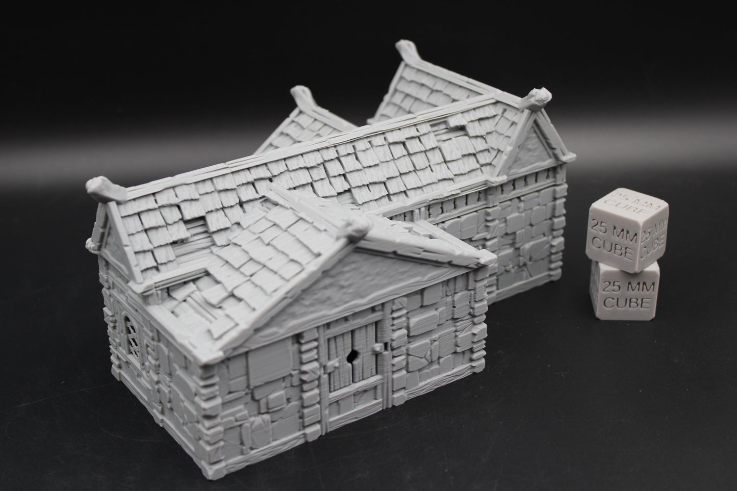 Tabletop Terrain Stone House 14of19 Town City Dnd RPG wargame skirmish 28-32mm