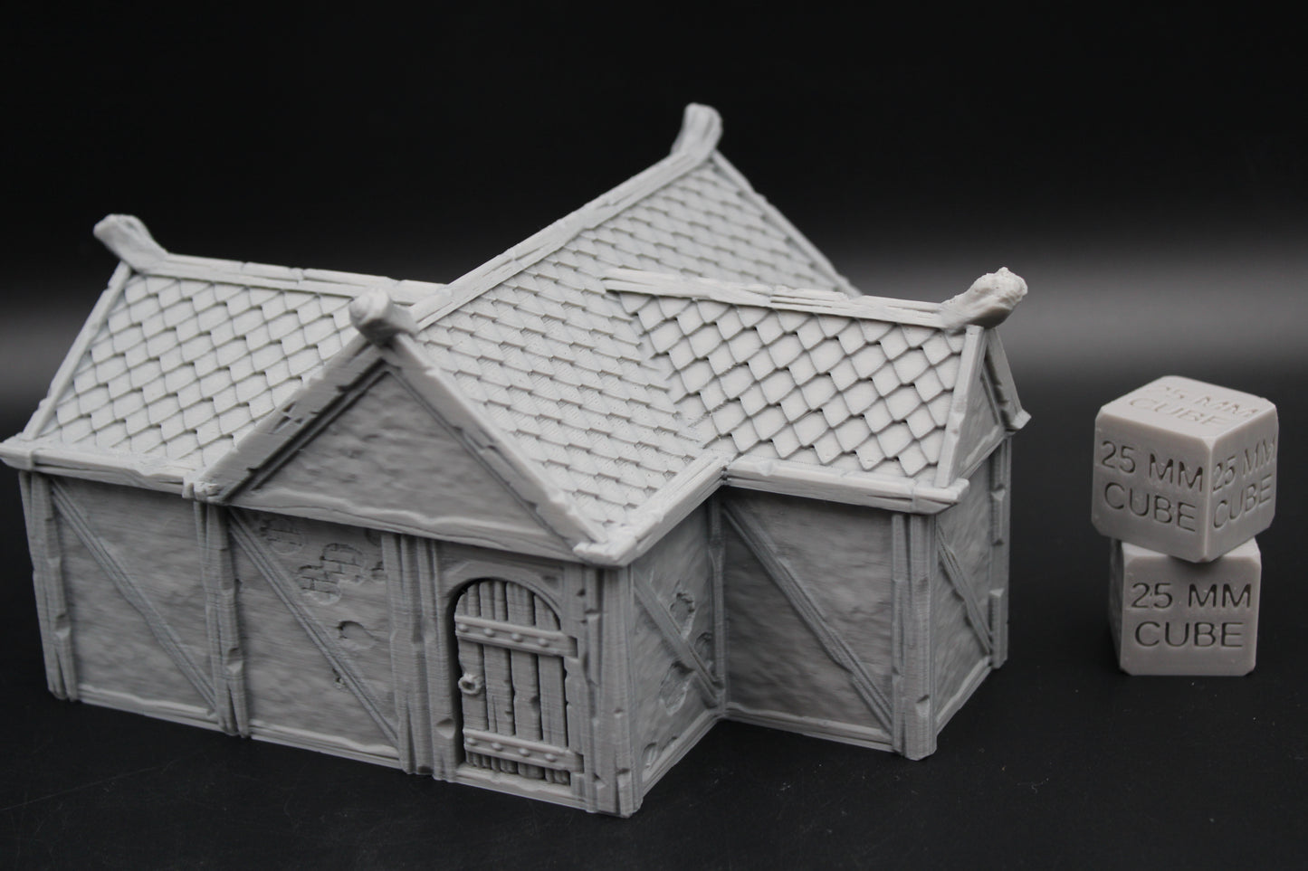 Tabletop Terrain Plaster Cob House 15of19 Town City Dnd RPG wargame skirmish 28-32mm