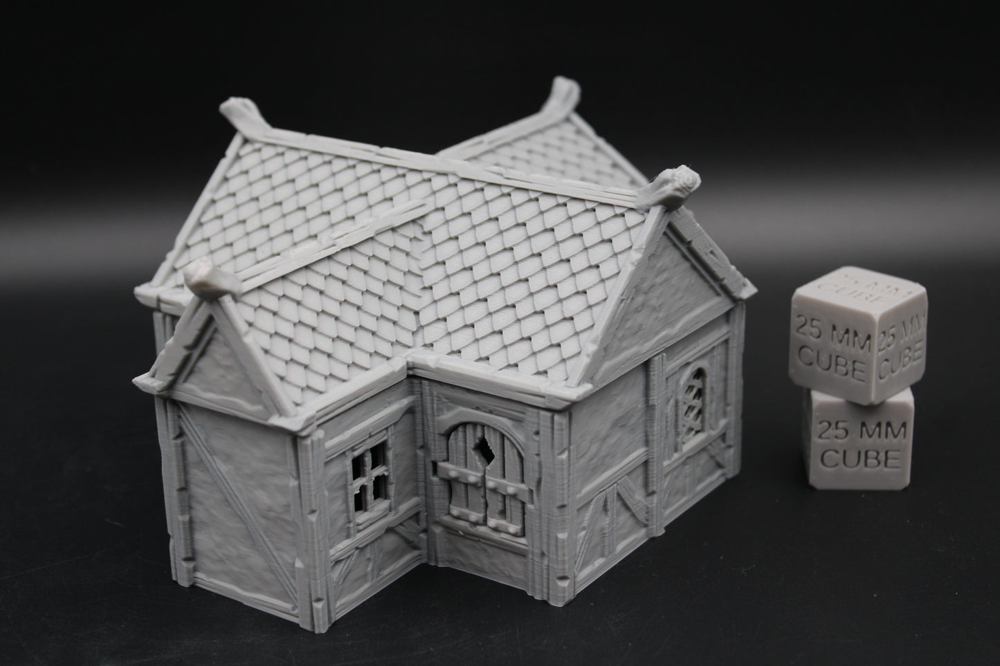 Tabletop Terrain Plaster Cob House 15of19 Town City Dnd RPG wargame skirmish 28-32mm
