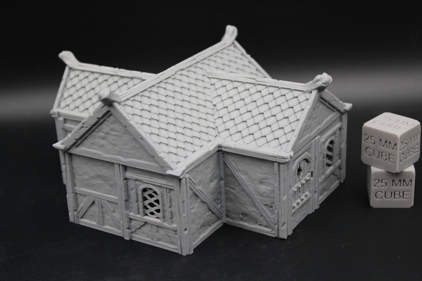 Tabletop Terrain Plaster Cob House 15of19 Town City Dnd RPG wargame skirmish 28-32mm