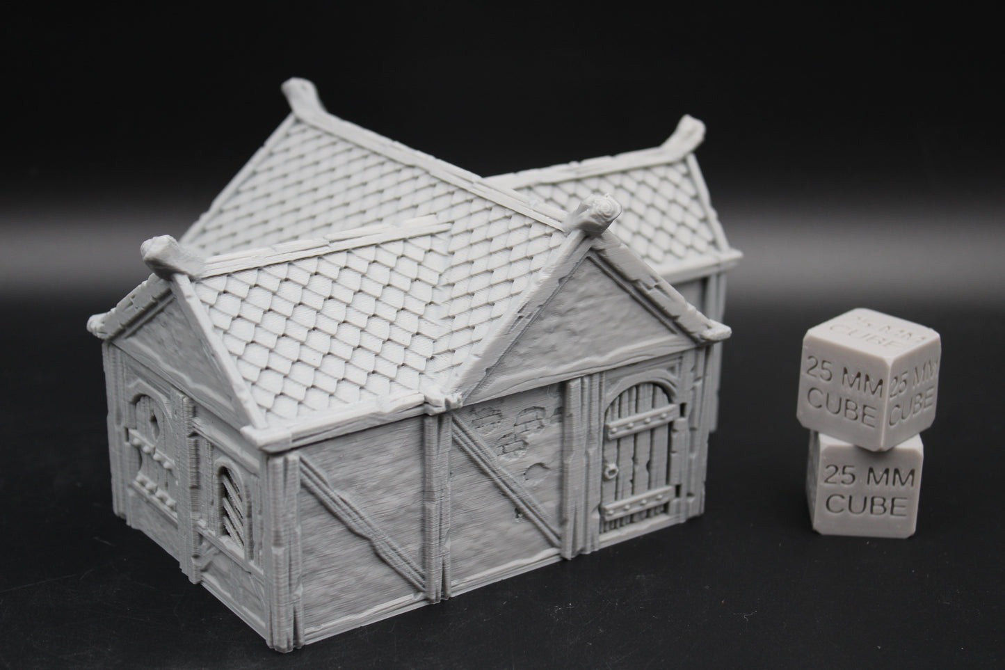 Tabletop Terrain Plaster Cob House 15of19 Town City Dnd RPG wargame skirmish 28-32mm