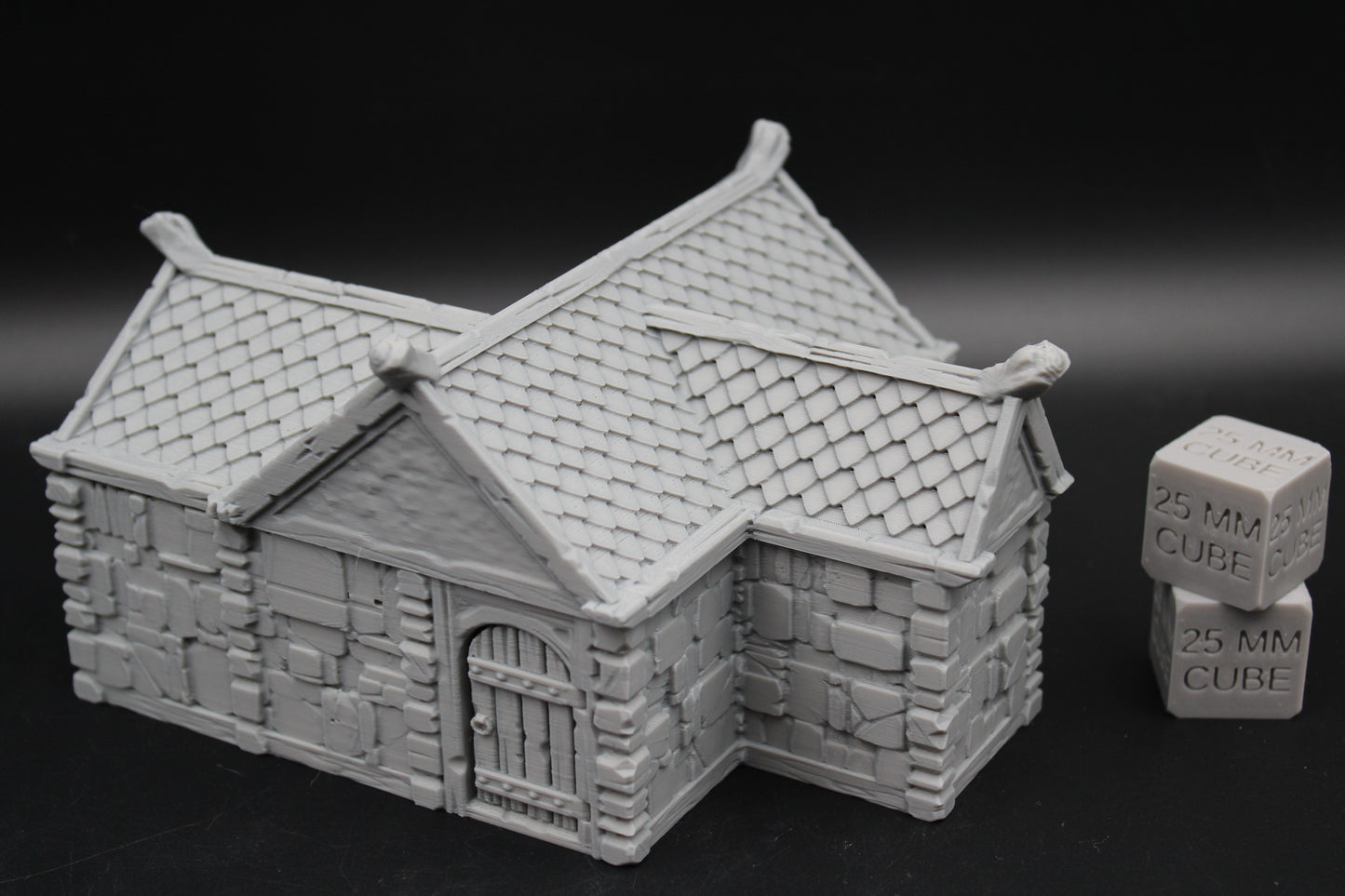 Tabletop Terrain Stone House 15of19 Town City Dnd RPG wargame skirmish 28-32mm