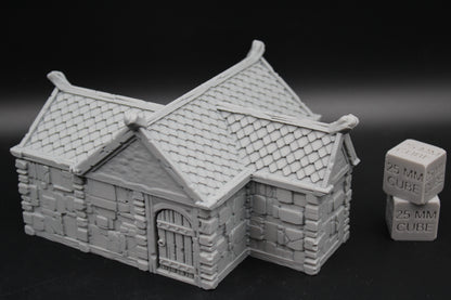 Tabletop Terrain Stone House 15of19 Town City Dnd RPG wargame skirmish 28-32mm