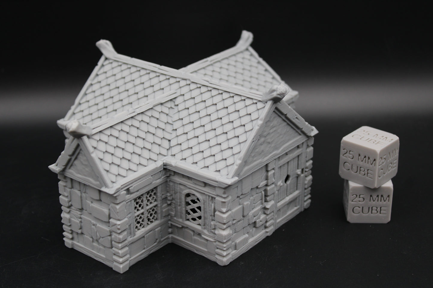 Tabletop Terrain Stone House 15of19 Town City Dnd RPG wargame skirmish 28-32mm