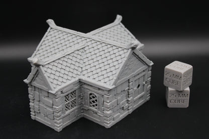 Tabletop Terrain Stone House 15of19 Town City Dnd RPG wargame skirmish 28-32mm