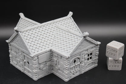 Tabletop Terrain Stone House 15of19 Town City Dnd RPG wargame skirmish 28-32mm