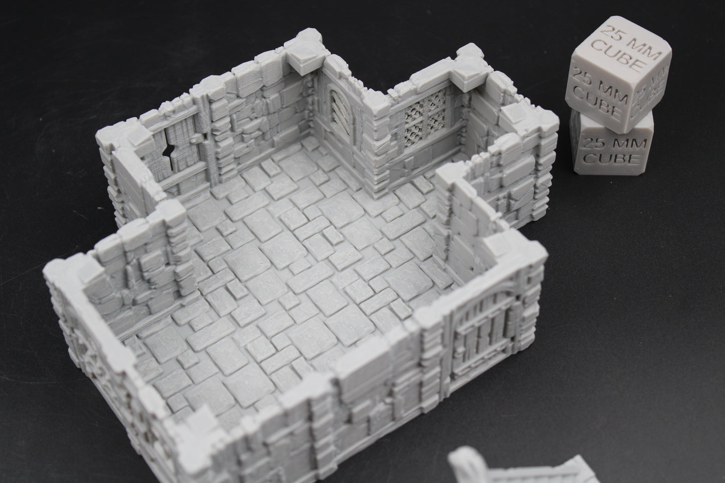 Tabletop Terrain Stone House 15of19 Town City Dnd RPG wargame skirmish 28-32mm