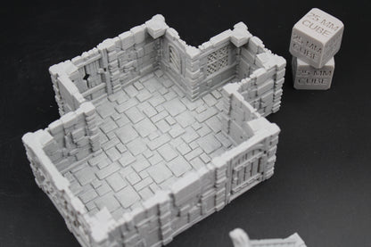 Tabletop Terrain Stone House 15of19 Town City Dnd RPG wargame skirmish 28-32mm