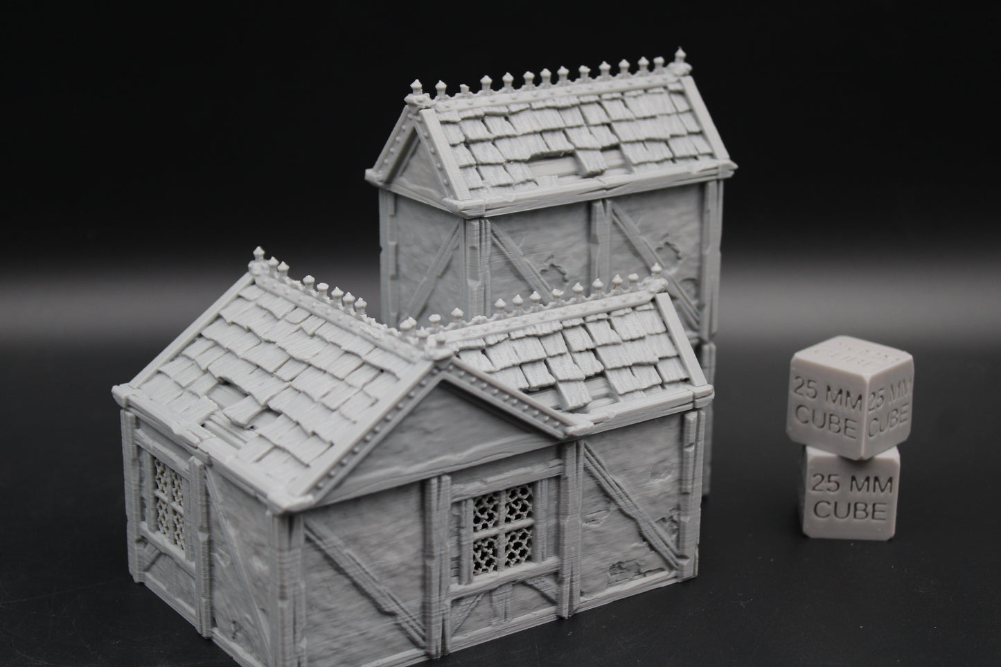 Tabletop Terrain Plaster Cob House 16of19 Town City Dnd RPG wargame skirmish 28-32mm