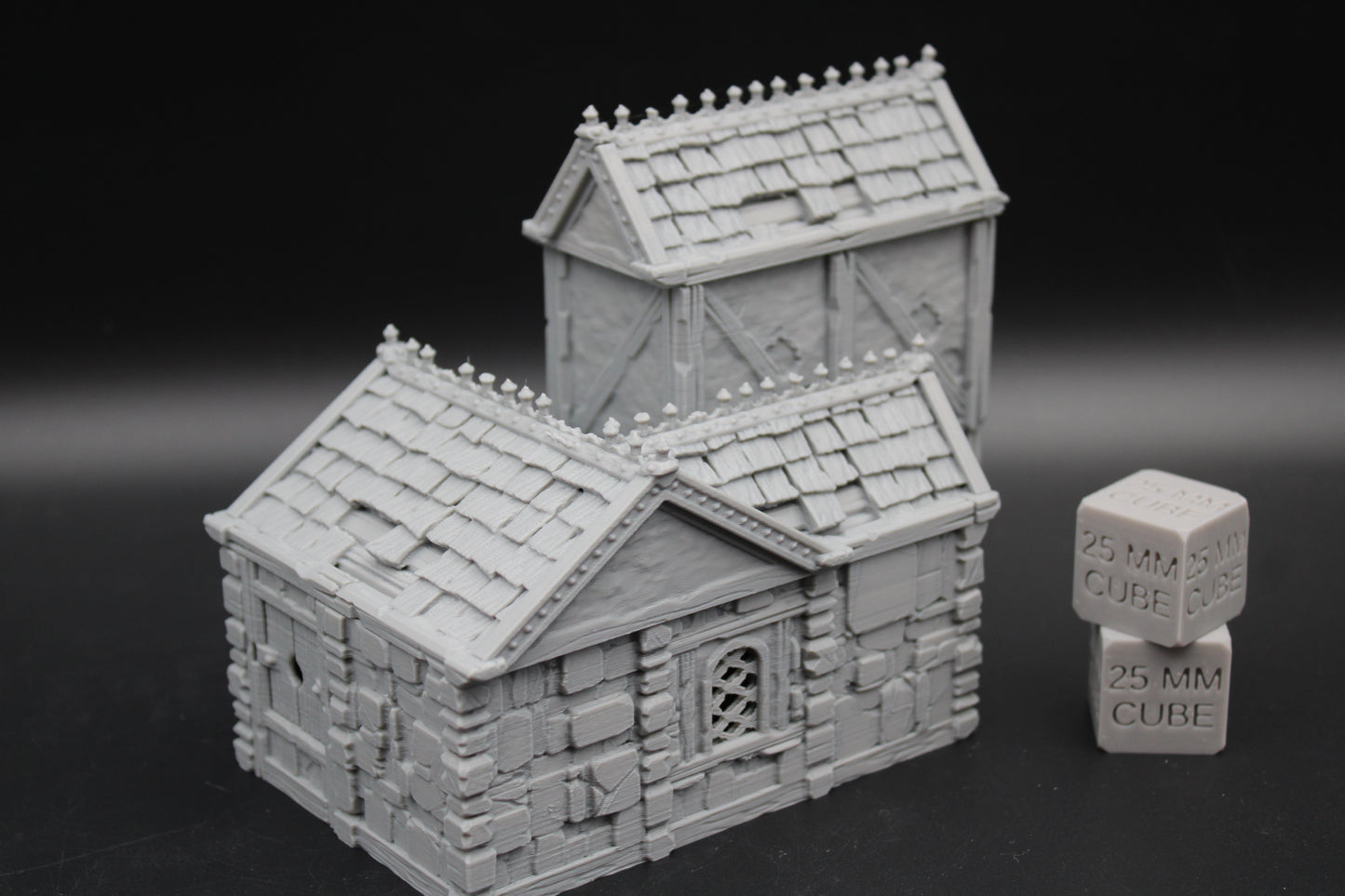Tabletop Terrain Stone House 16of19 Town City Dnd RPG wargame skirmish 28-32mm