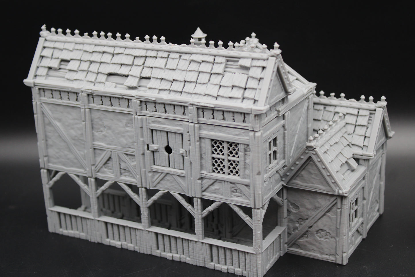 Tabletop Terrain Plaster Cob House 17of19 Town City Dnd RPG wargame skirmish 28-32mm