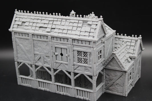 Tabletop Terrain Plaster Cob House 17of19 Town City Dnd RPG wargame skirmish 28-32mm