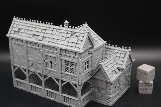 Tabletop Terrain Stone House 17of19 Town City Dnd RPG wargame skirmish 28-32mm