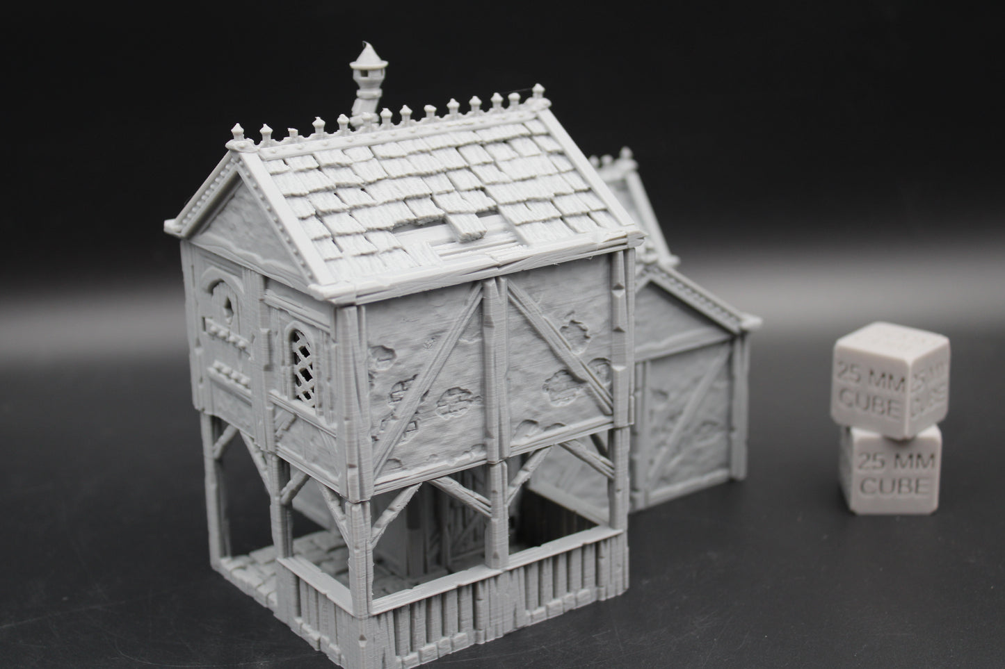 Tabletop Terrain Plaster Cob House 18of19 Town City Dnd RPG wargame skirmish 28-32mm