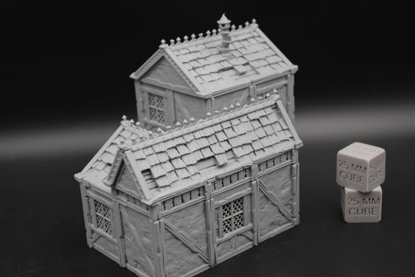 Tabletop Terrain Plaster Cob House 18of19 Town City Dnd RPG wargame skirmish 28-32mm
