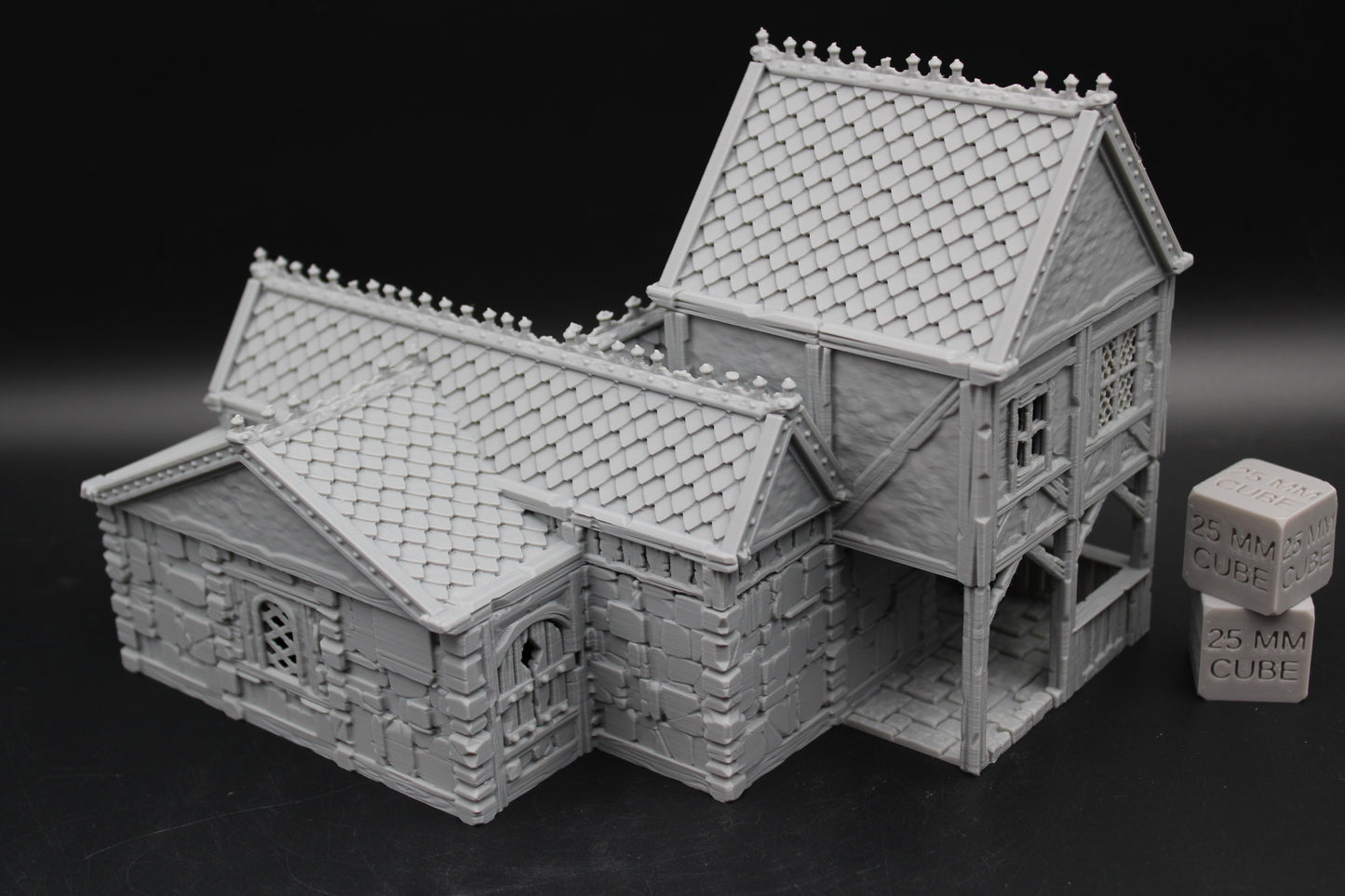 Tabletop Terrain Stone House 19of19 Town City Dnd RPG wargame skirmish 28-32mm