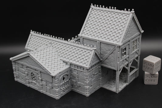 Tabletop Terrain Stone House 19of19 Town City Dnd RPG wargame skirmish 28-32mm