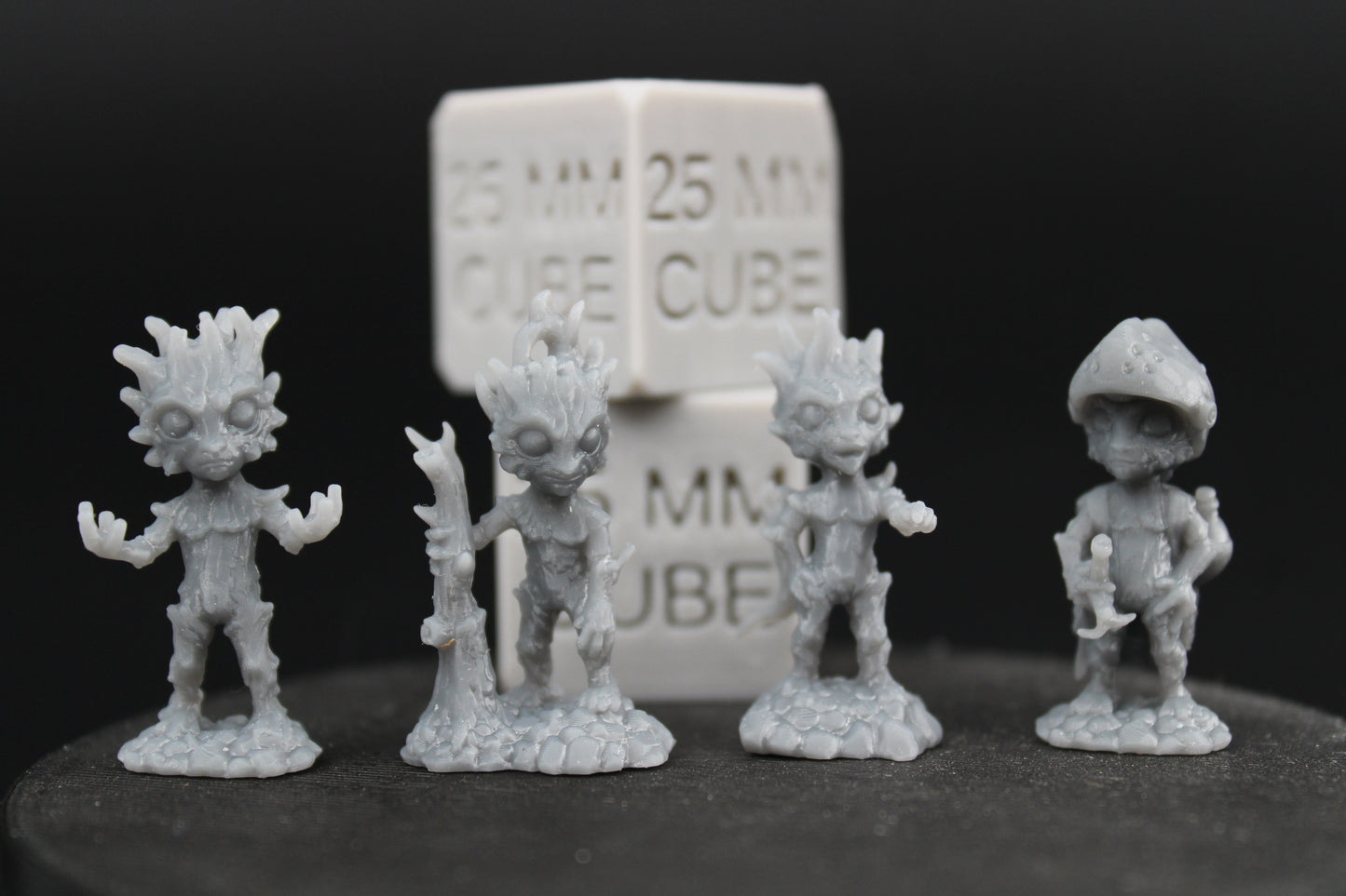 Woodland Forest Sprite Blight Set of 4 28mm 32mm Miniature Dnd Skirmish