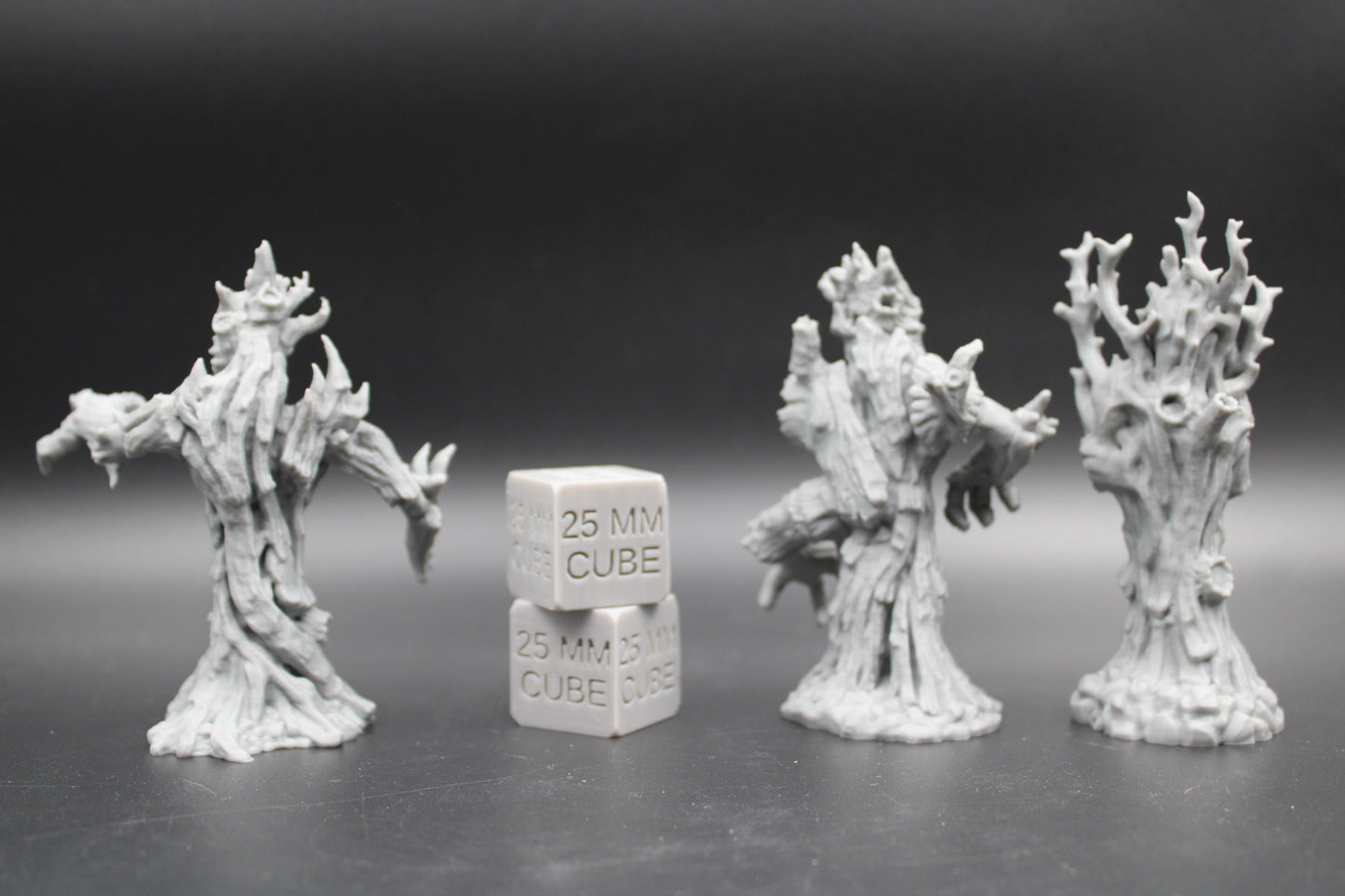 Woodland Forest Treant Blight Set of 3 28mm 32mm Miniature Dnd Skirmish