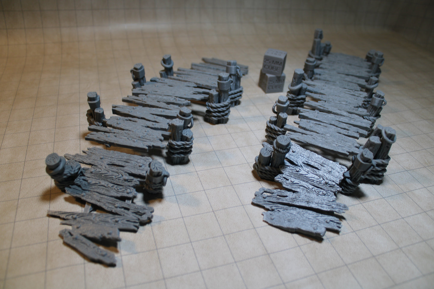 Tabletop Terrain Fantasy Dock Pier Walkway Boardwalk Seaside Swamp River Dnd RPG Wargame Skirmish