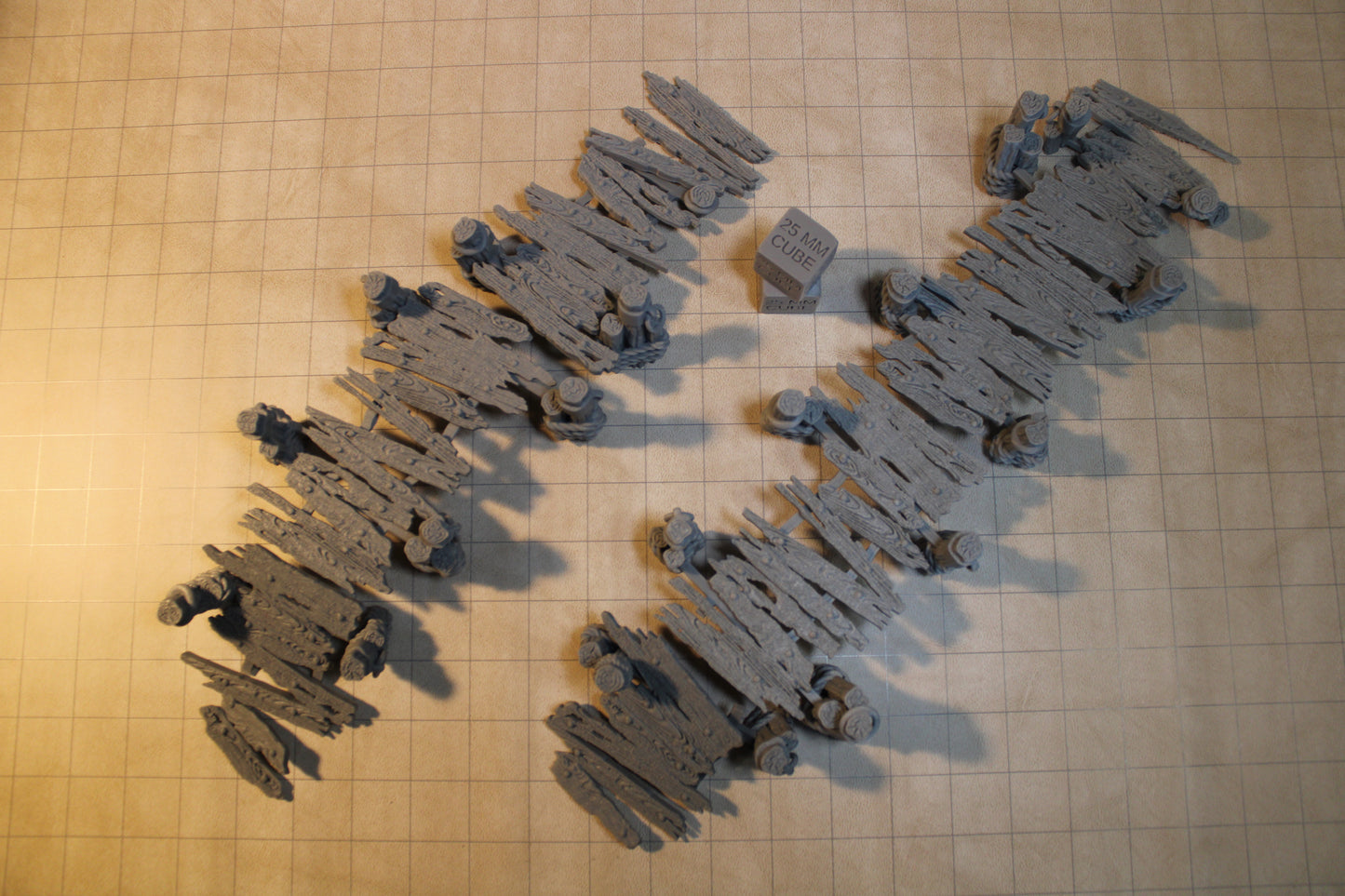 Tabletop Terrain Fantasy Dock Pier Walkway Boardwalk Seaside Swamp River Dnd RPG Wargame Skirmish