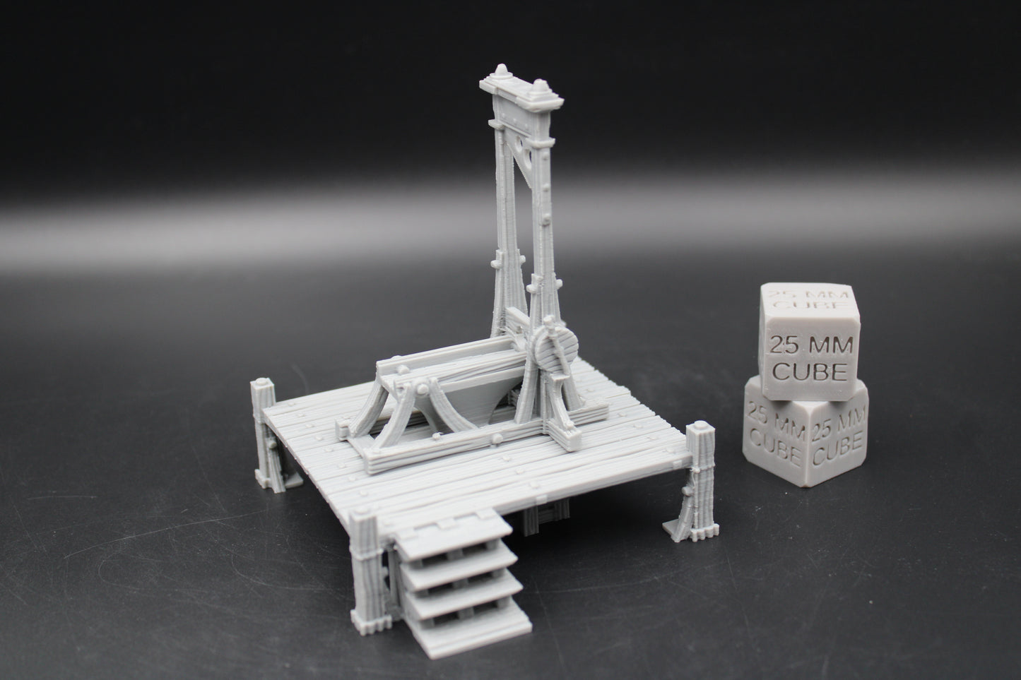 Tabletop Terrain Guillotine Wargame Skirmish 28mm