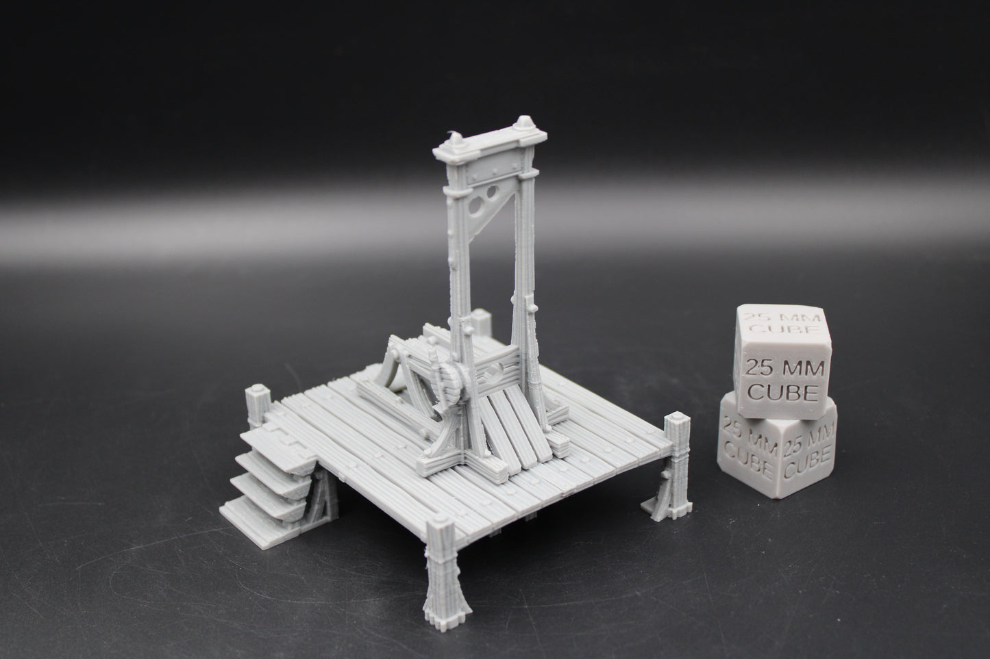 Tabletop Terrain Guillotine Wargame Skirmish 28mm
