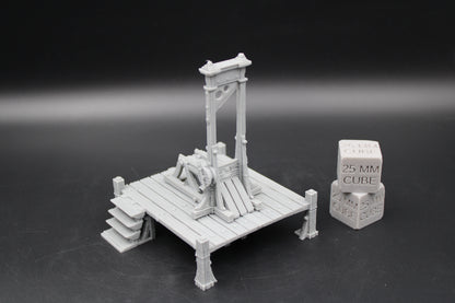 Tabletop Terrain Guillotine Wargame Skirmish 28mm