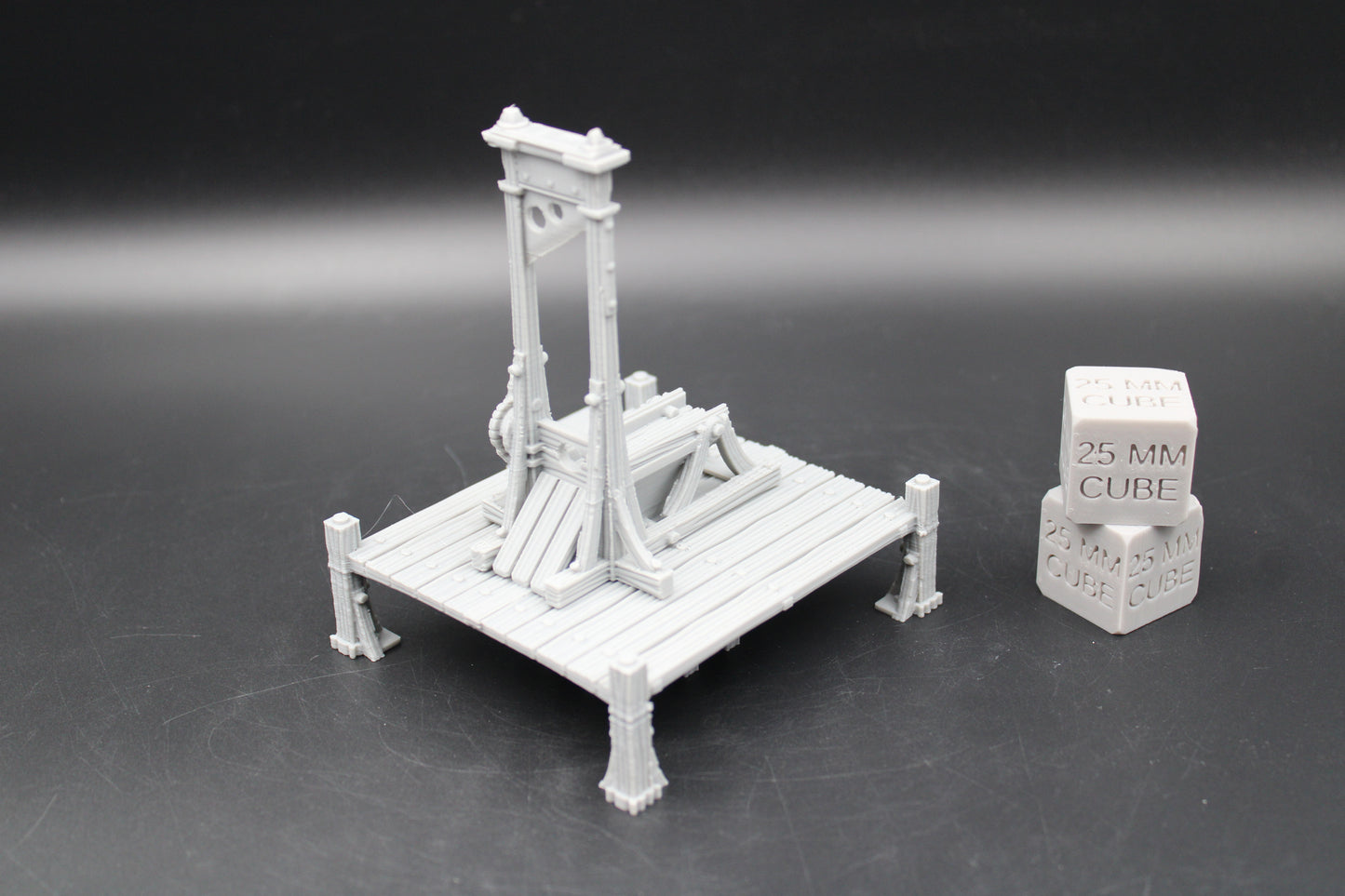 Tabletop Terrain Guillotine Wargame Skirmish 28mm