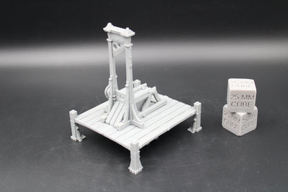 Tabletop Terrain Guillotine Wargame Skirmish 28mm