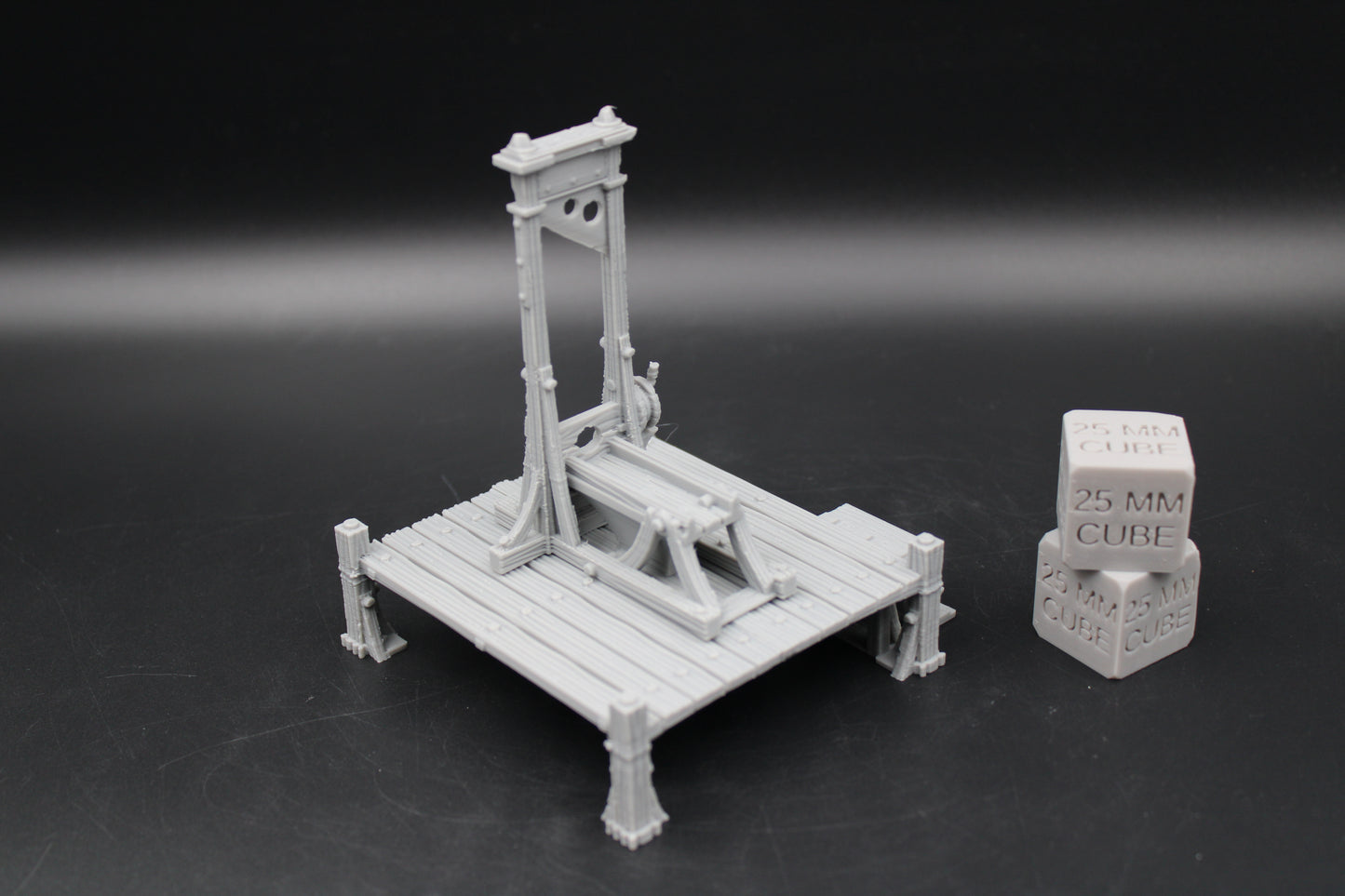 Tabletop Terrain Guillotine Wargame Skirmish 28mm