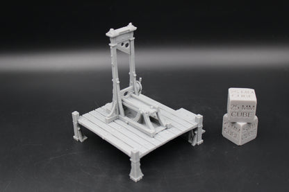 Tabletop Terrain Guillotine Wargame Skirmish 28mm