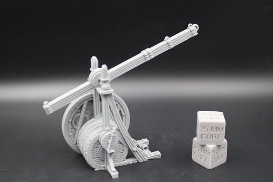Tabletop Terrain Dock Warehouse Crane Wargame Skirmish 28mm