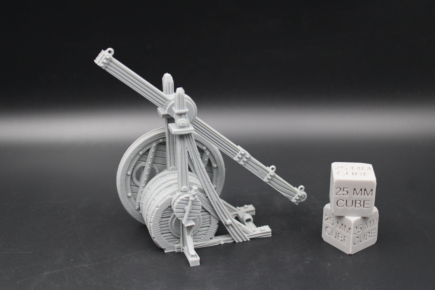 Tabletop Terrain Dock Warehouse Crane Wargame Skirmish 28mm