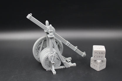 Tabletop Terrain Dock Warehouse Crane Wargame Skirmish 28mm