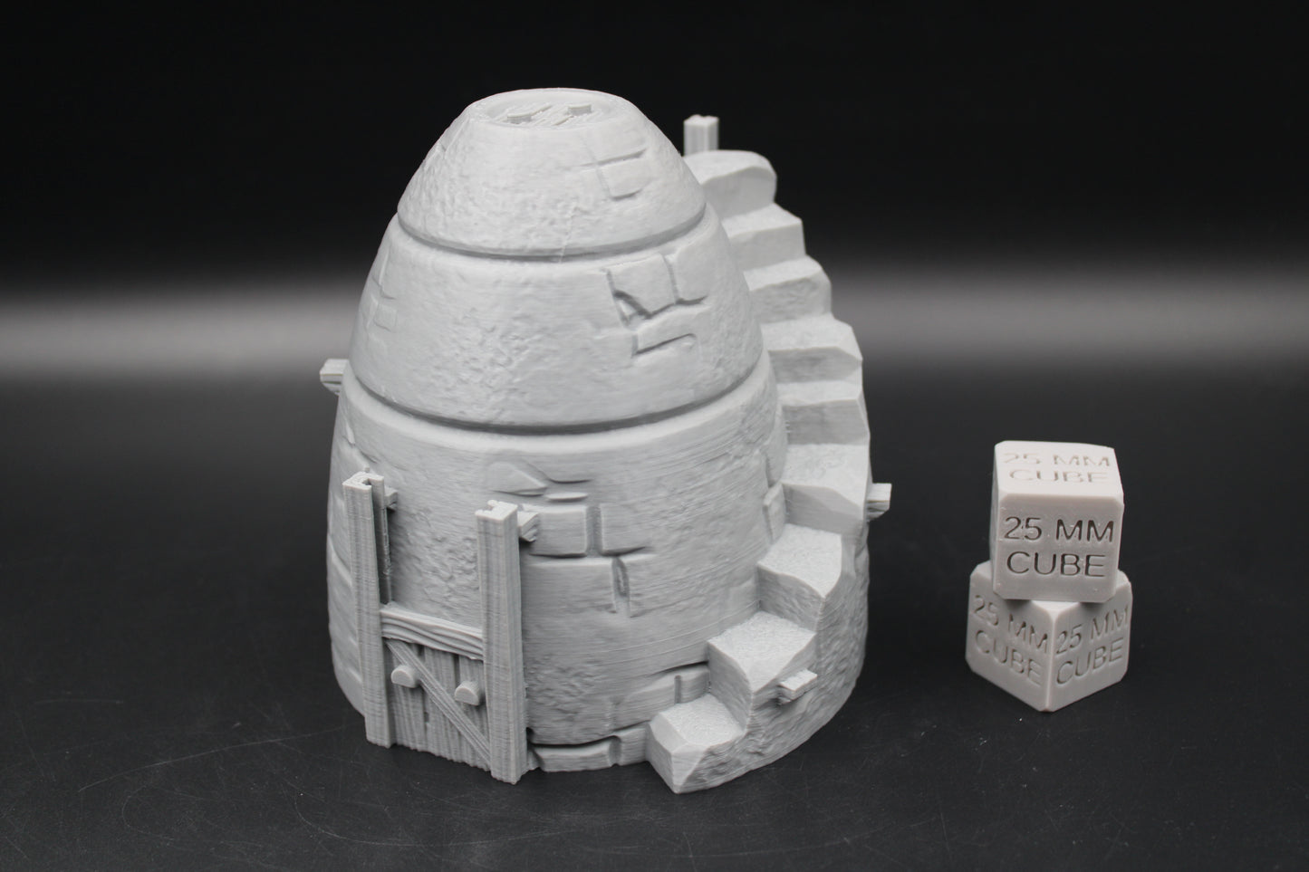 Tabletop Terrain Grain Storage Granary Wargame Skirmish 28mm