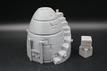 Tabletop Terrain Grain Storage Granary Wargame Skirmish 28mm