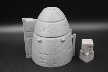 Tabletop Terrain Grain Storage Granary Wargame Skirmish 28mm