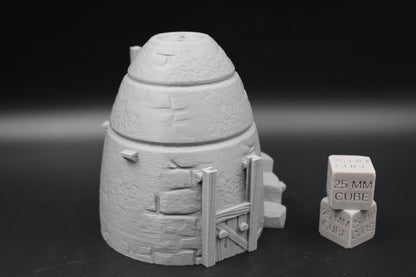 Tabletop Terrain Grain Storage Granary Wargame Skirmish 28mm