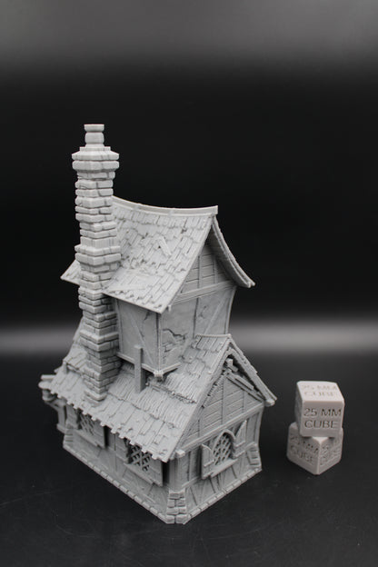 Tabletop Terrain House Cobbler Cottage Wargame Skirmish 28mm