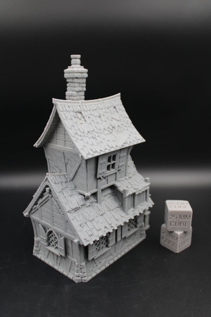 Tabletop Terrain House Cobbler Cottage Wargame Skirmish 28mm