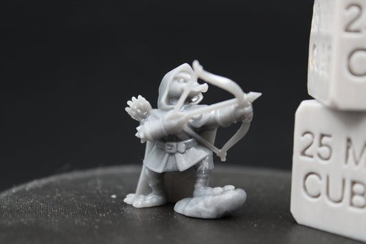 Mallard Duck Ranger Archer 28-32mm Miniature Dnd Skirmish