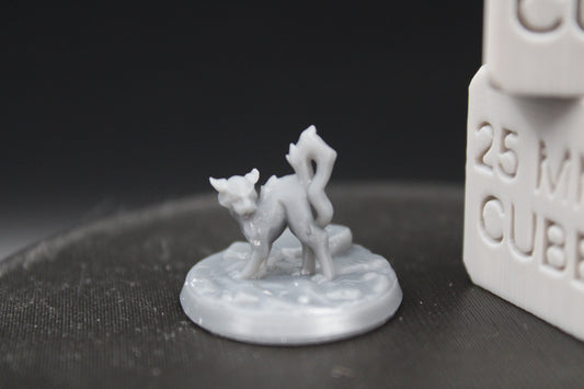 Witch Familiar Cat 32mm Miniature Dnd Skirmish