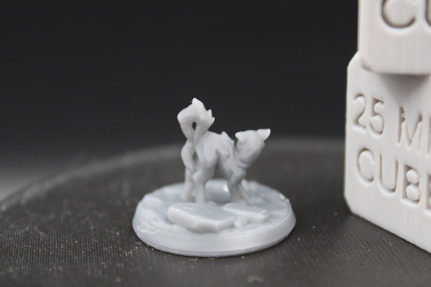 Witch Familiar Cat 32mm Miniature Dnd Skirmish